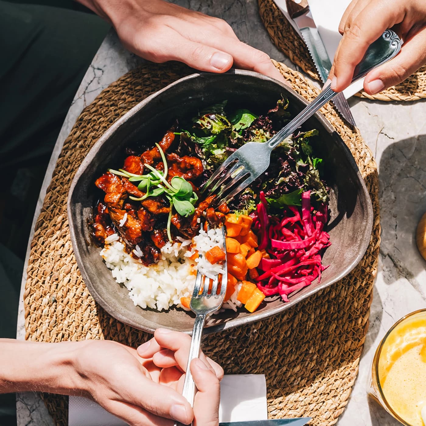 A promotional image for our meal subscription service